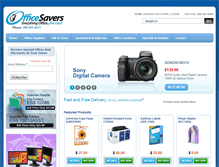 Tablet Screenshot of officesaversonline.com